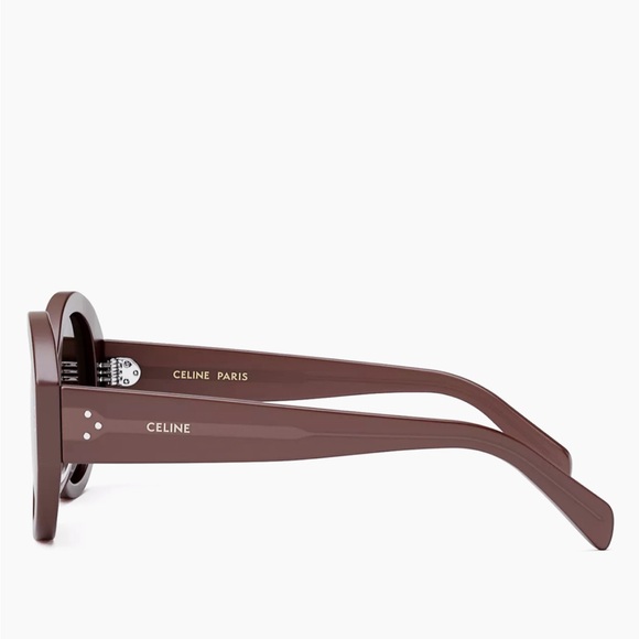 Celine 3 dots 53mm Round Sunglasses - Picture 4 of 6